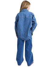 Load image into Gallery viewer, Eve Girl Rosie Shacket (8-16) - Denim Blue