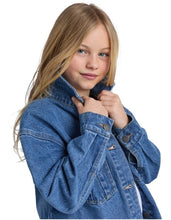 Load image into Gallery viewer, Eve Girl Rosie Shacket (8-16) - Denim Blue
