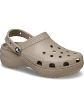 Load image into Gallery viewer, Crocs Classic Clog Platform - Taupe