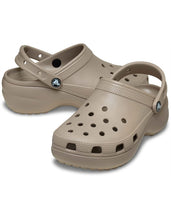Load image into Gallery viewer, Crocs Classic Clog Platform - Taupe