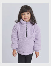 Load image into Gallery viewer, Eve Girl Cozy Quarter Zip Teddy - Lilac