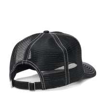 Load image into Gallery viewer, S Double Mid-Block Curved Peak Trucker - Black