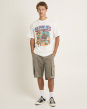 Load image into Gallery viewer, Mitchell & Ness Grizzlies Bevel burst Tee - Vintage White