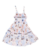 Load image into Gallery viewer, Eve Girl Holiday Frill Dress (8-14) - Print