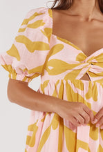 Load image into Gallery viewer, Girl and the Sun Paloma Midi Dress - Palma Amarilla Print