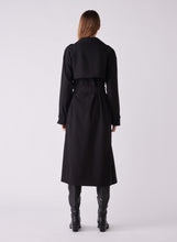 Load image into Gallery viewer, Esmaee Avenue Trench Coat - Black