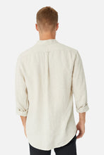 Load image into Gallery viewer, Industrie The Tennyson Linen Shirt - Oatmeal