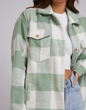 Load image into Gallery viewer, Silent Theory Mayzie Shacket - Sage