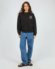 Load image into Gallery viewer, Silent Theory Soar Now Crew - Washed Black