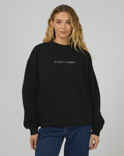 Load image into Gallery viewer, Silent Theory Logo Crew - Black