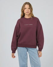 Load image into Gallery viewer, Silent Theory Logo Crew - Cherry