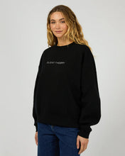 Load image into Gallery viewer, Silent Theory Logo Crew - Black