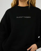 Load image into Gallery viewer, Silent Theory Logo Crew - Black