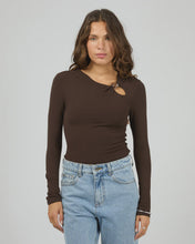 Load image into Gallery viewer, Silent Theory Atlas Long Sleeve Top - Chocolate