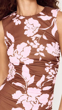 Load image into Gallery viewer, MINKPINK Uli Mesh Midi Dress - Chocolate/Lilac