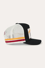 Load image into Gallery viewer, Ringers Western Live Rodeo Deep Fit Trucker Cap - Black/OffWhite