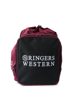 Load image into Gallery viewer, Ringers Western Rider Go Sports Bag - Burgundy/Black