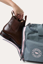 Load image into Gallery viewer, Ringers Western Rider Go Sports Bag - Charcoal/Pastel Pink