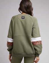 Load image into Gallery viewer, All About Eve Jordan Panelled Crew - Khaki