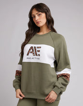 Load image into Gallery viewer, All About Eve Jordan Panelled Crew - Khaki