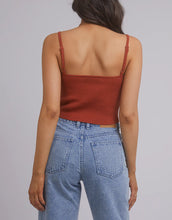 Load image into Gallery viewer, All About Eve Greta Knit Top - Rust