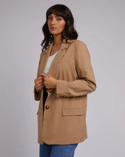Load image into Gallery viewer, All About Eve Naomi Blazer - Oatmeal