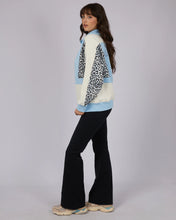Load image into Gallery viewer, All About Eve Ski Lodge 1/4 Zip Sweater - Light Blue
