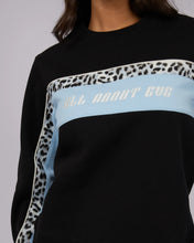Load image into Gallery viewer, All About Eve Glacier Fitted Crew - Black
