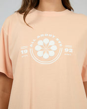 Load image into Gallery viewer, All About Eve Athletica Oversized Tee Peach