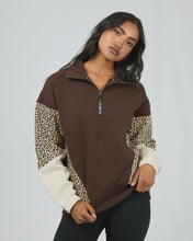 Load image into Gallery viewer, All About Eve Savannah 1/4 Zip - Brown
