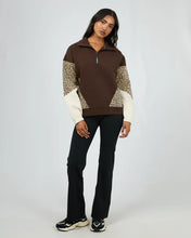 Load image into Gallery viewer, All About Eve Savannah 1/4 Zip - Brown