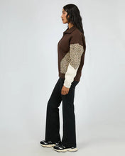 Load image into Gallery viewer, All About Eve Savannah 1/4 Zip - Brown