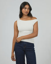 Load image into Gallery viewer, All About Eve Kylie Off Shoulder Top - Vintage White