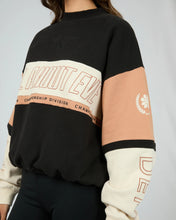 Load image into Gallery viewer, All About Eve Performance Slouch Panel Crew - Black