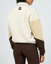 Load image into Gallery viewer, All About Eve Savannah Panel 1/4 Zip - Oat