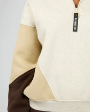 Load image into Gallery viewer, All About Eve Savannah Panel 1/4 Zip - Oat