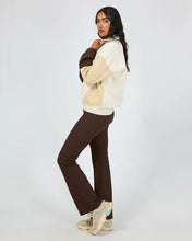 Load image into Gallery viewer, All About Eve Savannah Panel 1/4 Zip - Oat