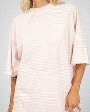 Load image into Gallery viewer, All About Eve Kya Oversized Stripe Tee - Pale Pink
