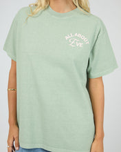 Load image into Gallery viewer, All About Eve Matcha Club Relaxed Tee - Sage
