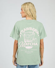 Load image into Gallery viewer, All About Eve Matcha Club Relaxed Tee - Sage