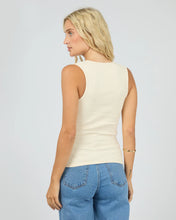 Load image into Gallery viewer, All About Eve Willow Rib Tank - Vanilla