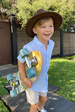 Load image into Gallery viewer, Indie Kids Tennyson Indie Shirt - Sky Blue