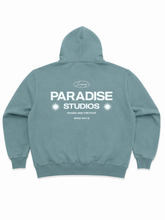 Load image into Gallery viewer, Nomadic Paradise Echo Pines Oversized Hoodie - Peached North Atlantic