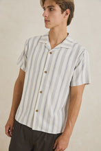 Load image into Gallery viewer, Rhythm Turkish Stripe S/S Shirt - Natural