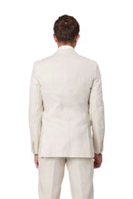 Load image into Gallery viewer, Savile Row Abram Pure Linen Jacket -Ecru