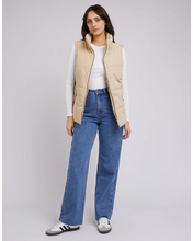 Load image into Gallery viewer, All About Eve Classic Puffer Vest - Oat