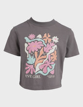Load image into Gallery viewer, Eve Girl Coral Garden Tee - Charcoal