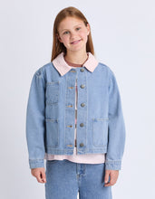 Load image into Gallery viewer, Eve Girl Billie Denim Jacket - Blue
