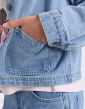 Load image into Gallery viewer, Eve Girl Billie Denim Jacket - Blue