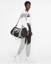 Load image into Gallery viewer, Nike Heritage Duffle Bag - Black/White